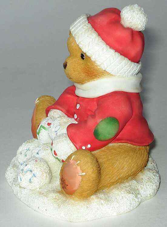 Cherished Teddies Ted Snow Fun When Youre Not Around Picture