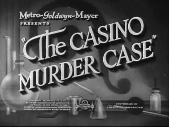 The Casino Murder Case