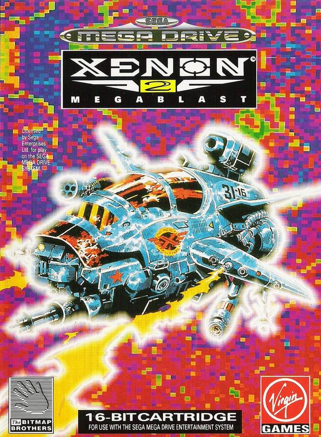 xenon 2 megablast sega mega drive