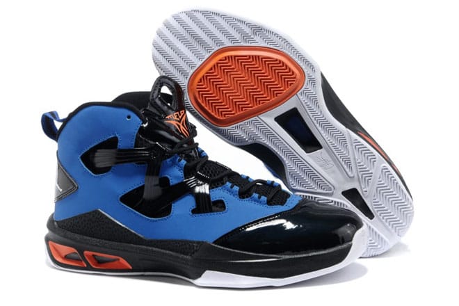 Mens Game Royal/White - Black/Team Orange Jordans Melo M9 Nike Basketball Shoes