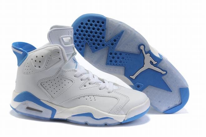 Jordans 6 Retro:Navy/White Nike Basketball Shoes For WomenJordans 6 Retro:Navy/White Nike Basketball Shoes For Women