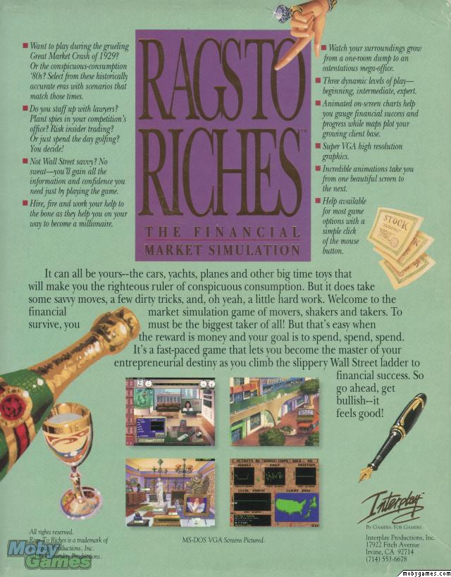 Rags to Riches