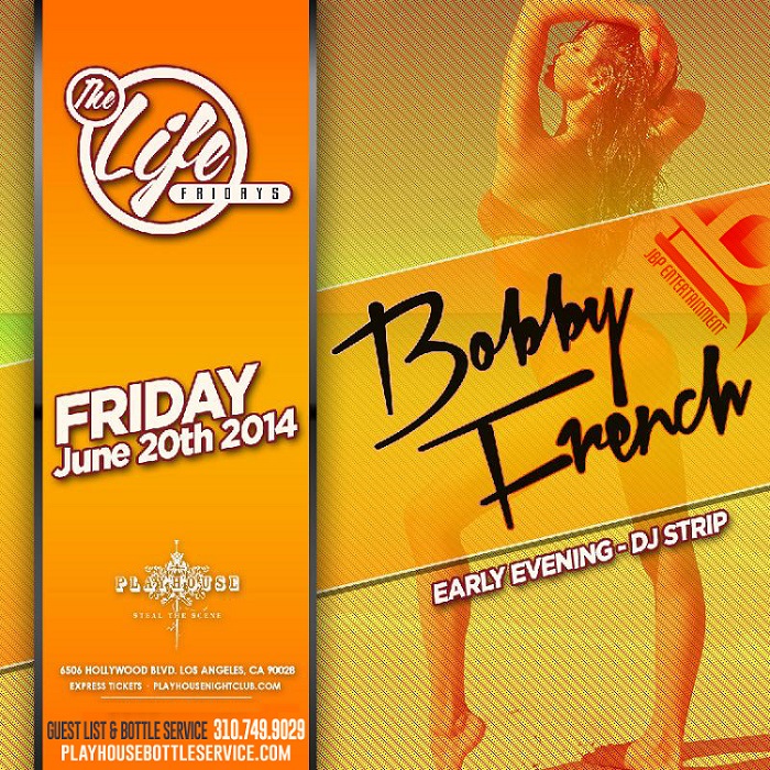 Playhouse Hollywood Fridays 2014 June 20