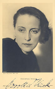 Dorothea Wieck Dorothea Wieck