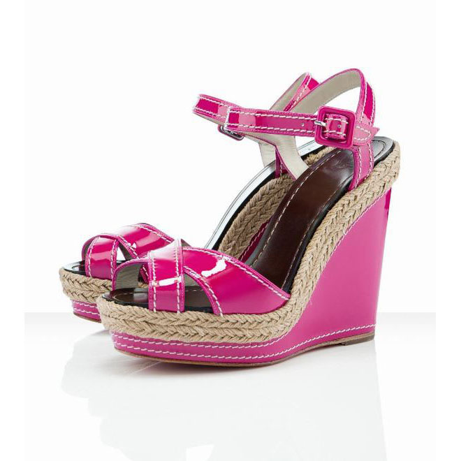 Christian Louboutin Almeria 120mm Sandals Framboise