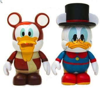 The Disney Afternoon Vinylmation Series 1: Scrooge McDuck and Launchpad