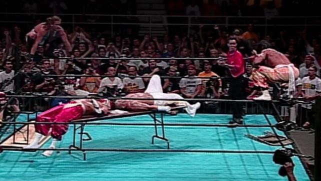 Sabu and Rob Van Dam vs. Hayabusa and Jinsei Shinzaki (ECW World Tag Team Championship)