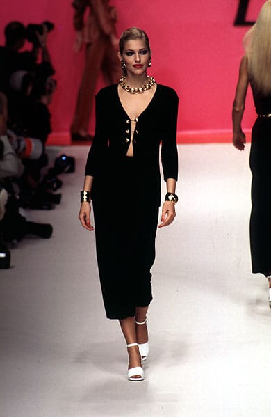 Tricia Helfer Yves Saint Laurent Spring/Summer 96