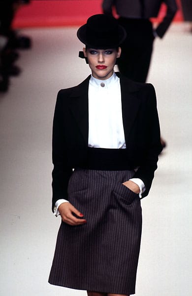 Tricia Helfer Yves Saint Laurent Spring/Summer 96