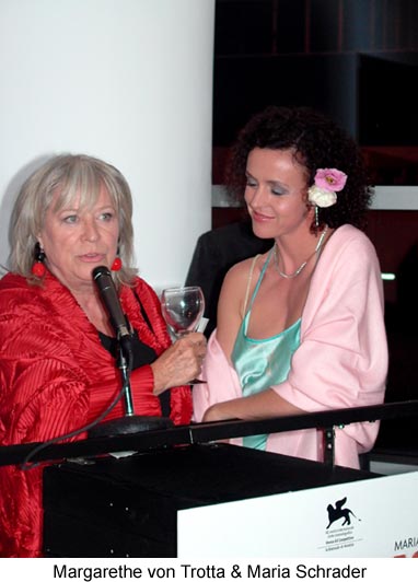 Maria Schrader & Margarethe von Trotta