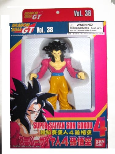 Dragonball GT Super Battle Collection Vol. 38 Super Saiyan 4 Son Goku Action Figure 