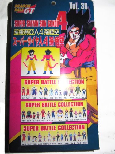 Dragonball GT Super Battle Collection Vol. 38 Super Saiyan 4 Son Goku Action Figure 