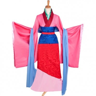 Disney Hua Mulan cosplay costume