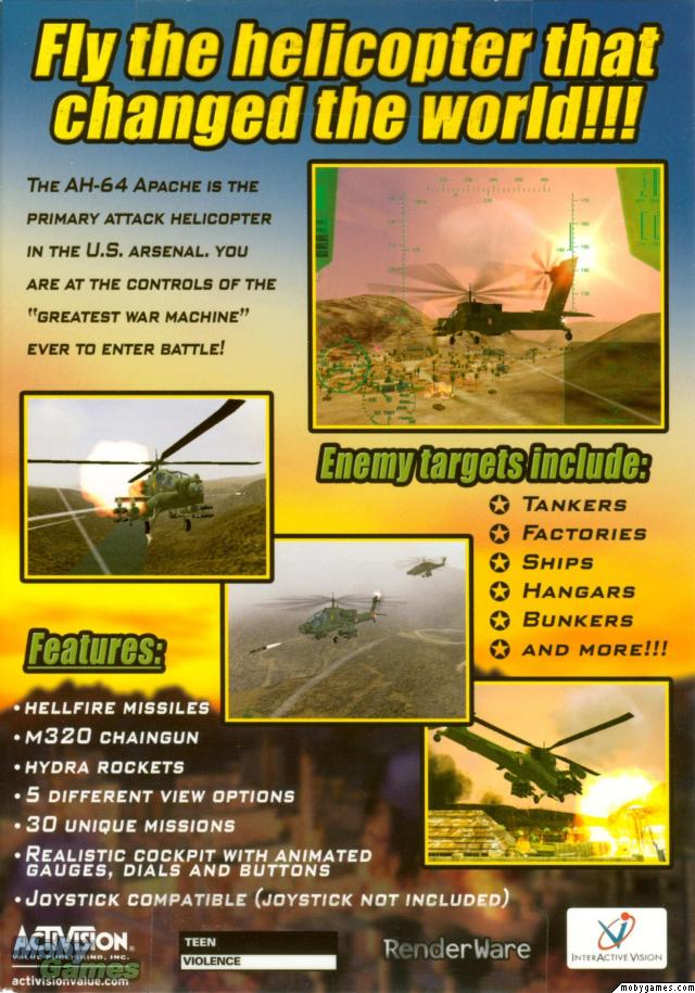 Apache AH-64 Air Assault