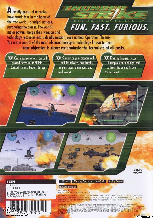 Thunderhawk (Thunderstrike): Operation Phoenix 