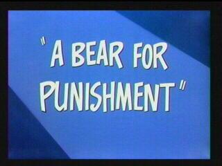 A Bear for Punishment