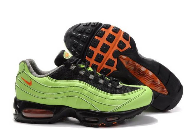 Retro Air Max 95 (Black/Neon Yellow/Orange Blaze) Nike Shoes Release
