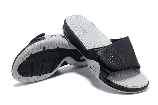 New Slipper King Lebron James Inspired Colorways Grey and Black