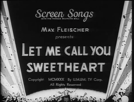 Let Me Call You Sweetheart