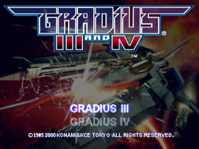 Gradius III and IV