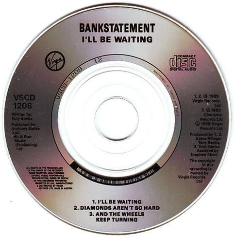 I'll Be Waiting (CD Single)