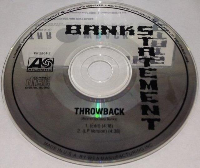 Throwback (CD Promo)