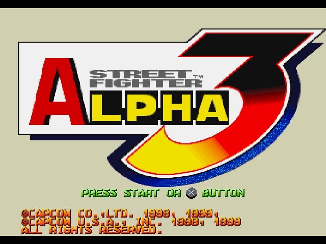 Street Fighter Alpha 3