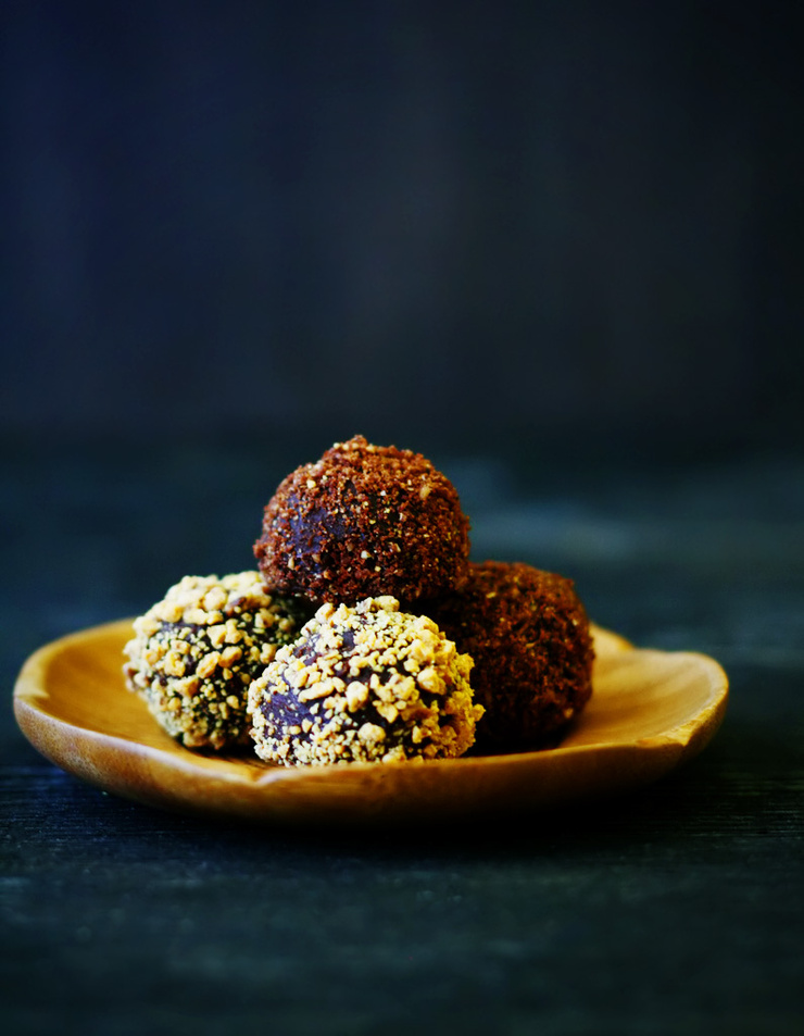 Salted Caramel Chocolate Truffles