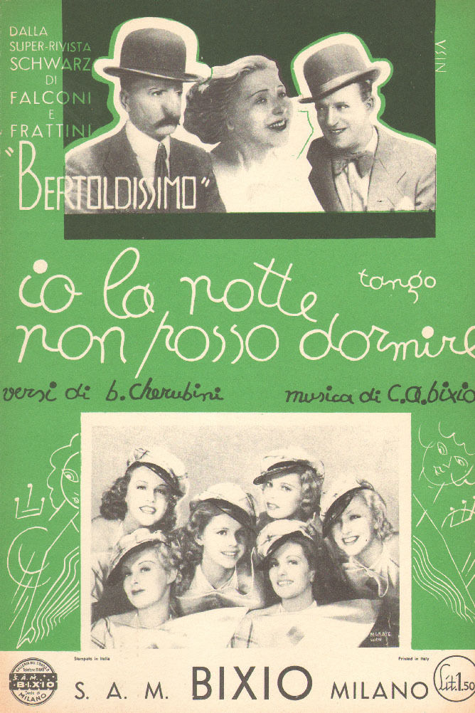 Io la notte non posso dormire