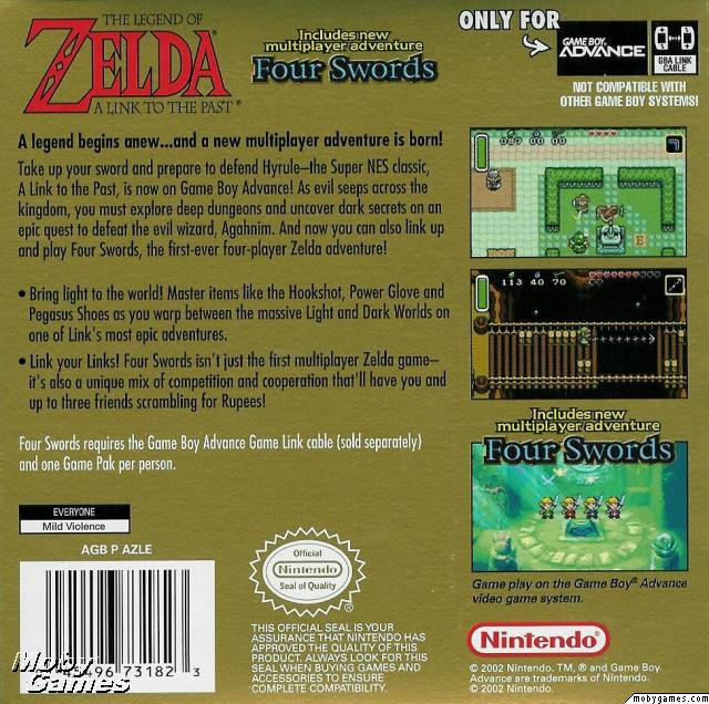 The Legend of Zelda: A Link to the Past & Four Swords