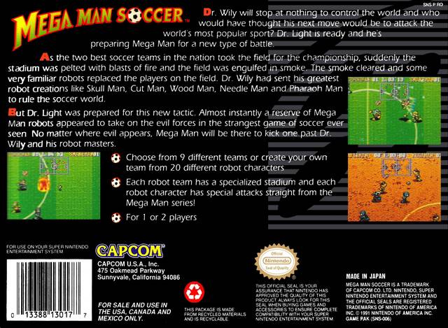 Mega Man Soccer