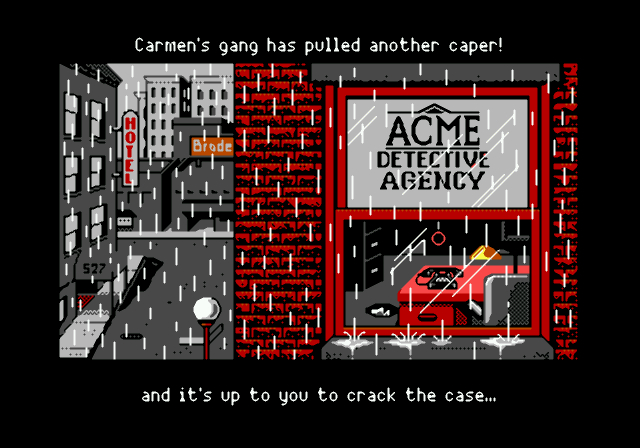 Where in the World is Carmen Sandiego?