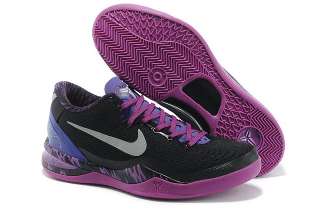 Air Zoom Kobe 8 Black Purple PE Men Size Bryant PP NBA Sports Shoes