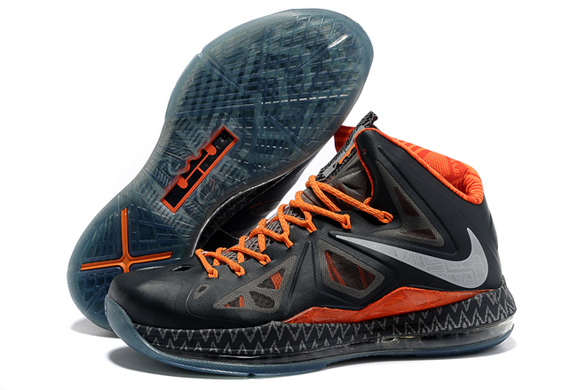 Black History Month Anthracite and Pure Platinum and Sport Grey Air Lebron X New Shoes