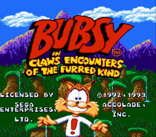 Bubsy in: Claws Encounters of the Furred Kind