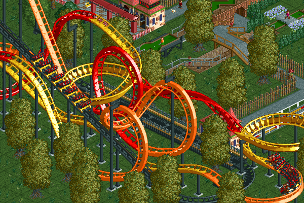 RollerCoaster Tycoon: Corkscrew Follies (Expansion)