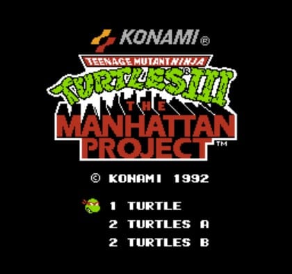 Teenage Mutant Ninja Turtles III: The Manhattan Project