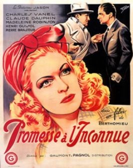 Promesse à l'inconnue