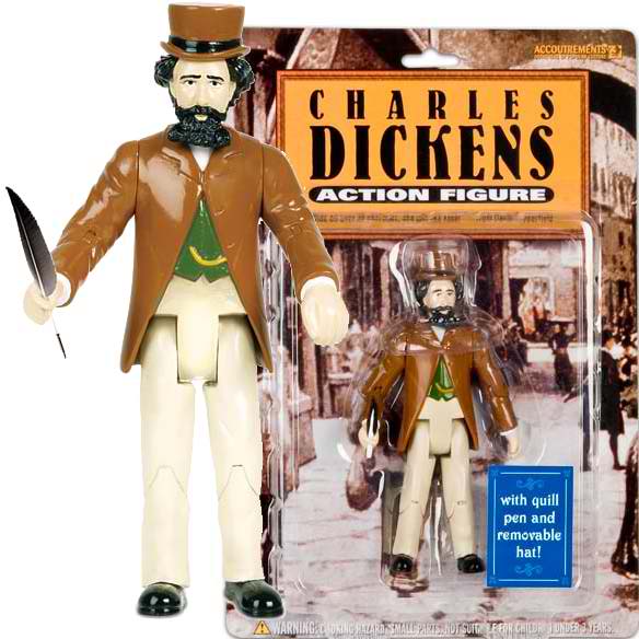  Accoutrements Charles Dickens Action Figure : Toys & Games