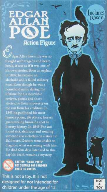 Accoutrements Edgar Allan Poe Action Figure