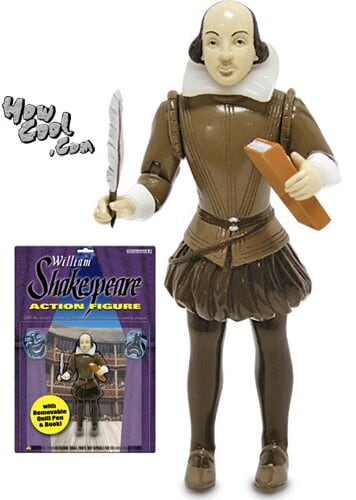 Accoutrements William Shakespeare Action Figure