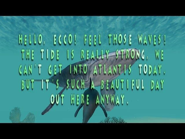 Ecco The Dolphin: Defender of the Future