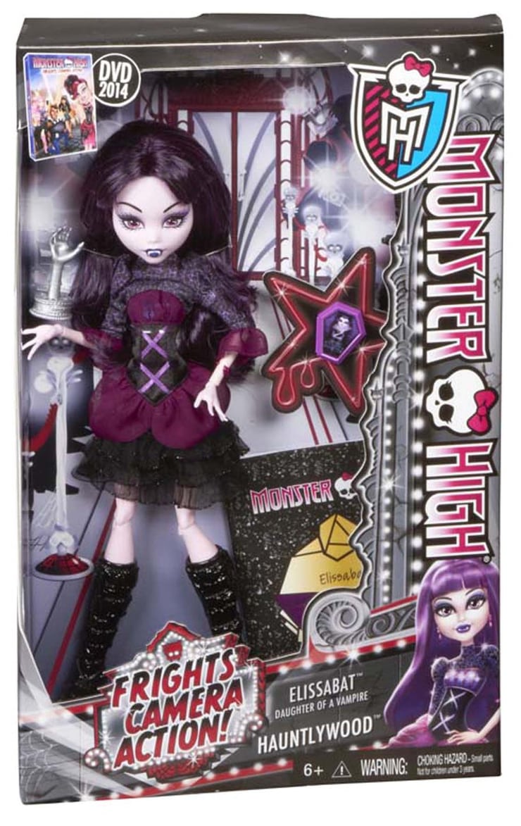 Picture Of Monster High Frights Camera Action Elissabat Doll