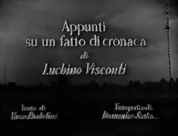 Appunti su un fatto di cronaca