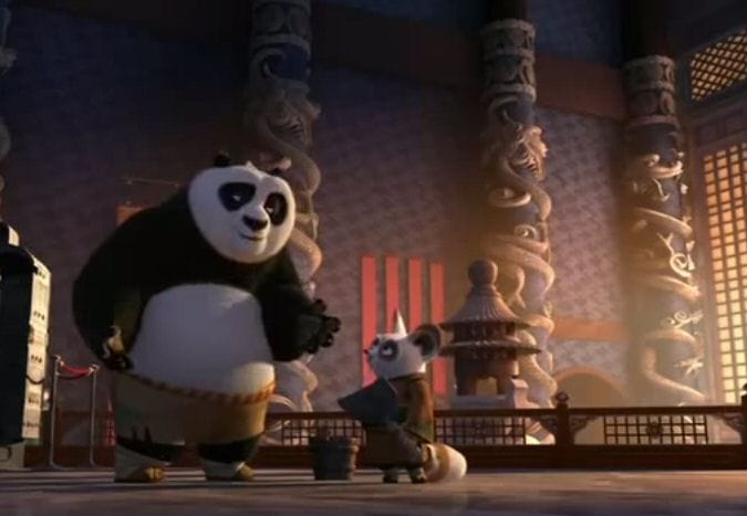 Панда секрет. Kung Fu Panda: Secrets of the Masters 2011. Secrets of the Masters Oogway s History and Rhino Ox and Croc.