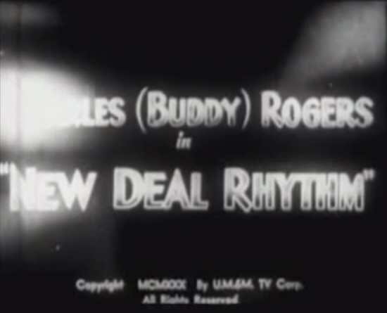 New Deal Rhythm