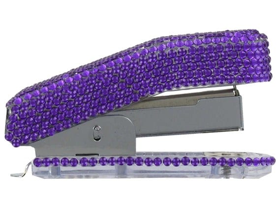 Purple Bling Stapler