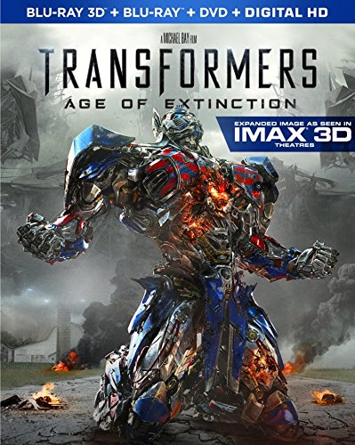 Transformers: Age of Extinction (Blu-ray 3D + Blu-ray + DVD + Digital HD)
