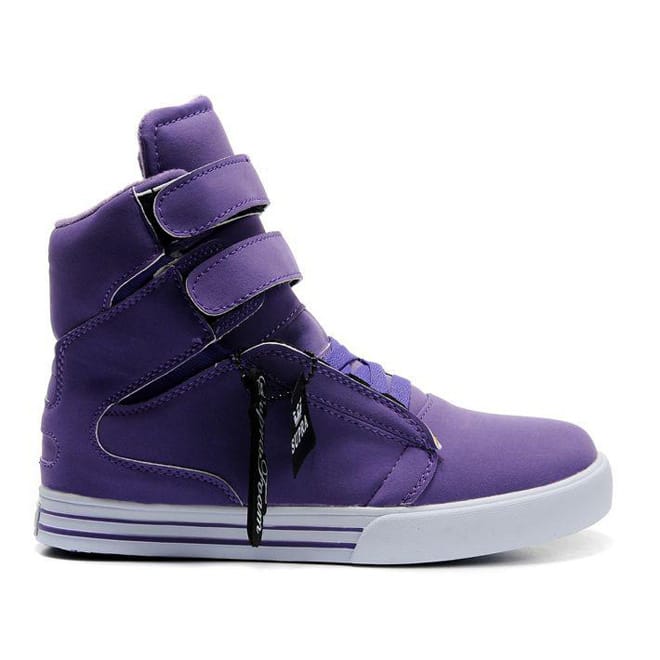 Picture of Nike Supra TK Society Purple Suede High Tops Mens