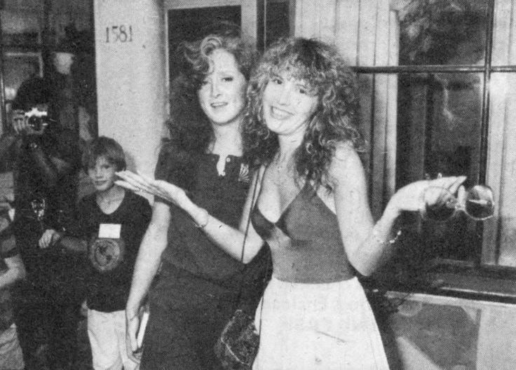 With Stevie Nicks